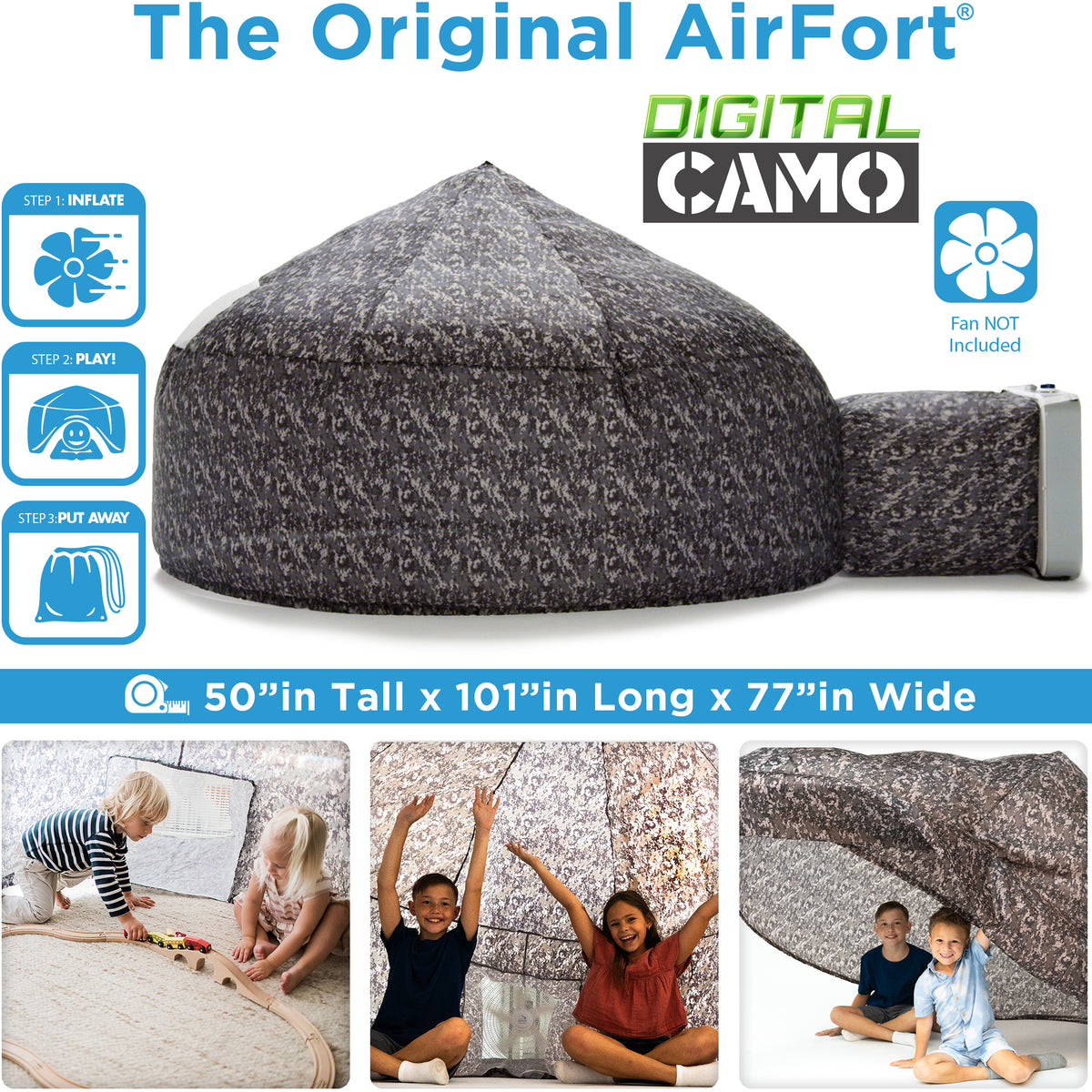 The Original AirFort - Digital Camo