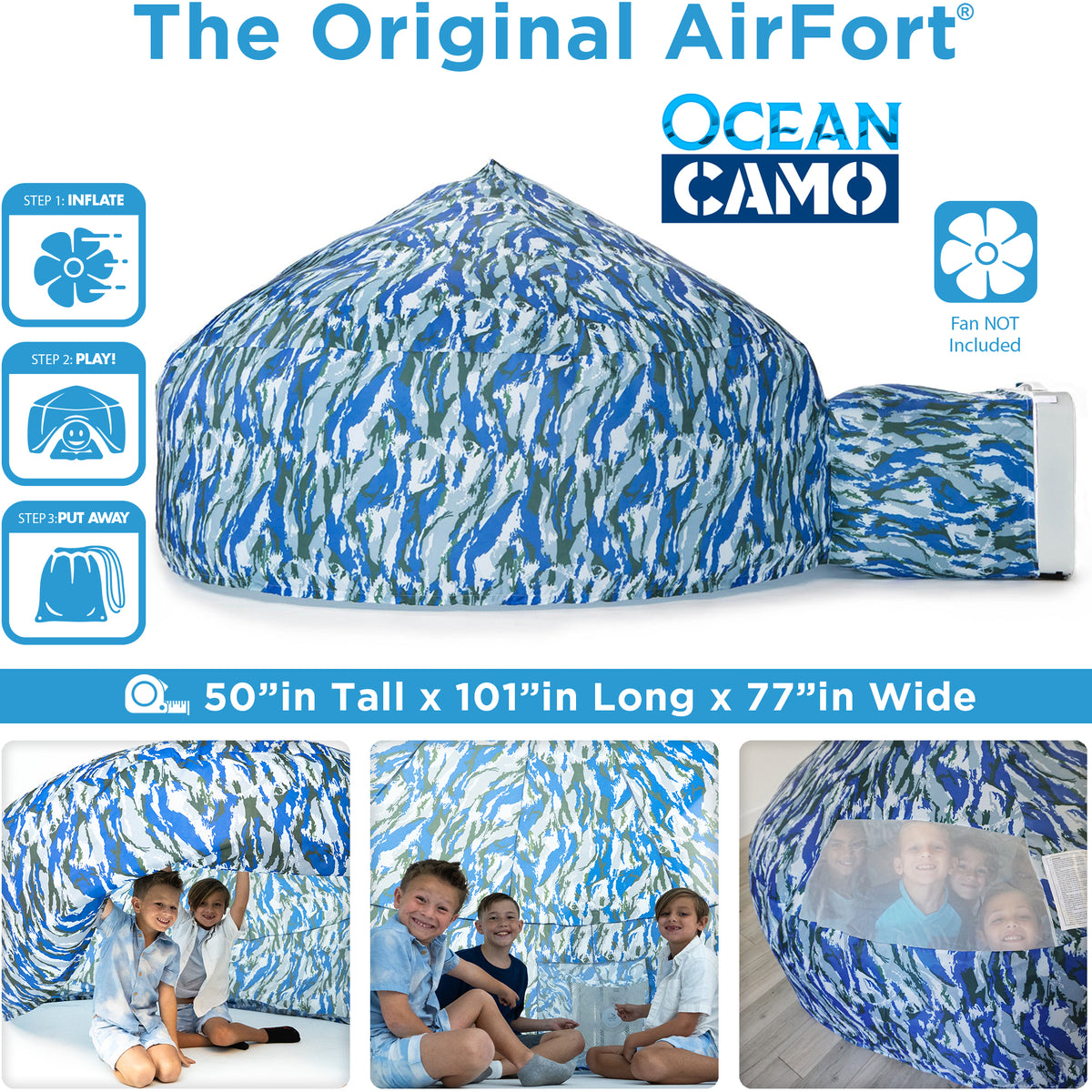 The Original AirFort - Ocean Camo