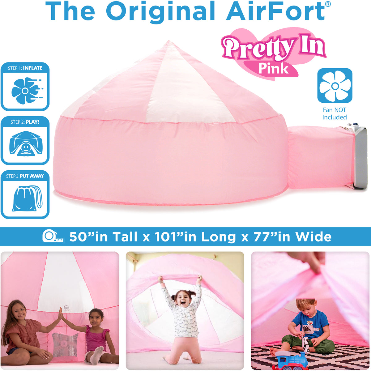 The Original AirFort - Pretty In Pink
