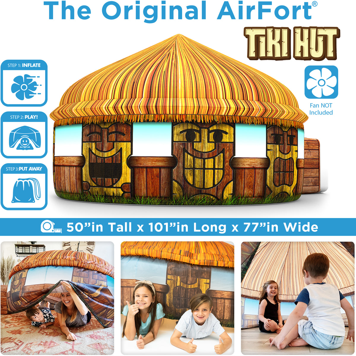 The Original AirFort - Tiki Hut