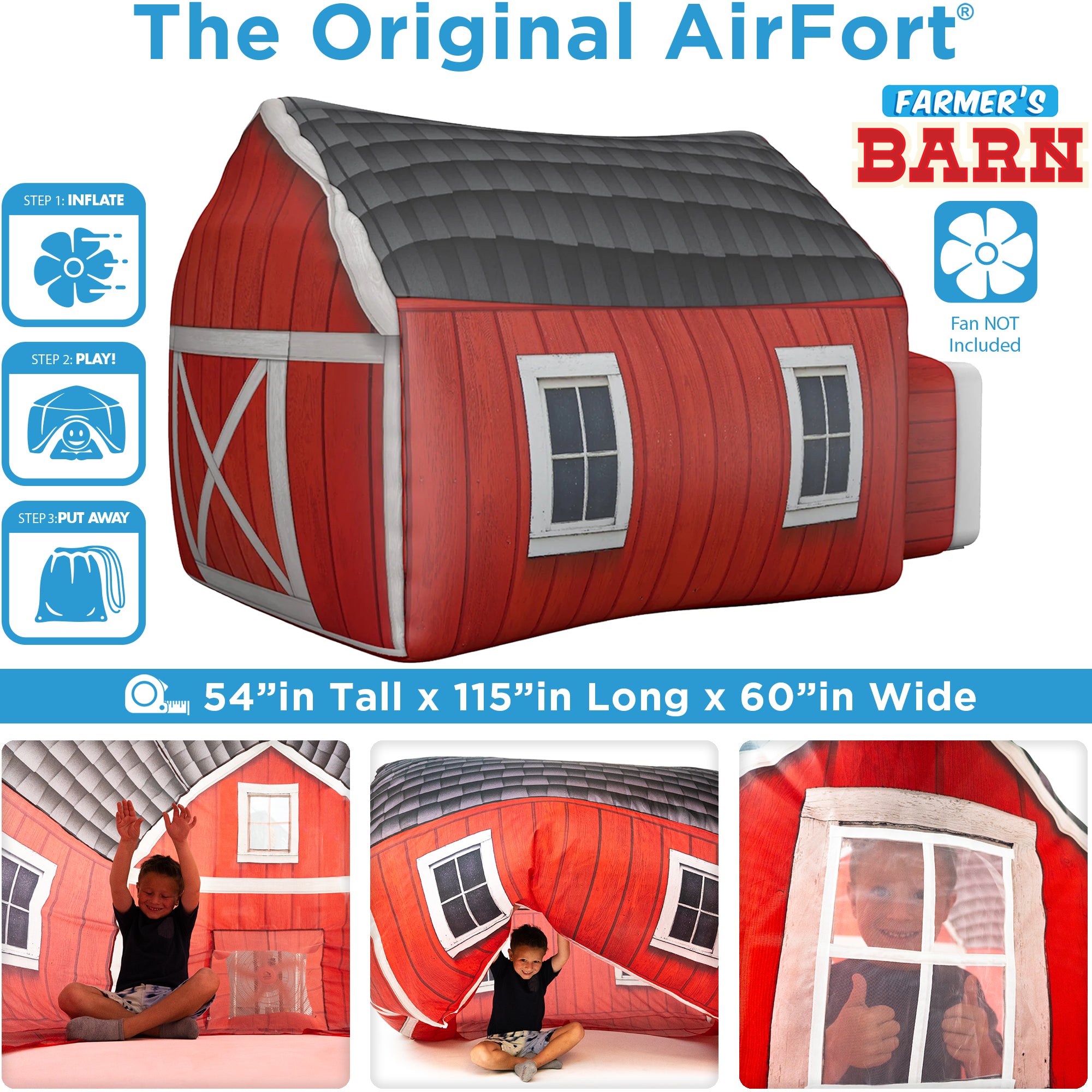 Farmers Barn + FREE AirFort Buddy Chicken Pillow (While Supplies