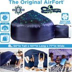 Starry Night AirFort + Glow In The Dark Box Fan Combo