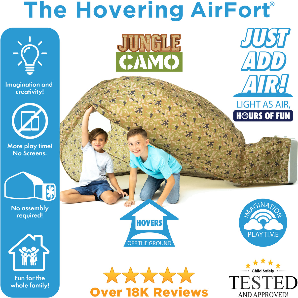 The Original AirFort - Jungle Camo
