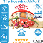 The Original AirFort - Mushroom House