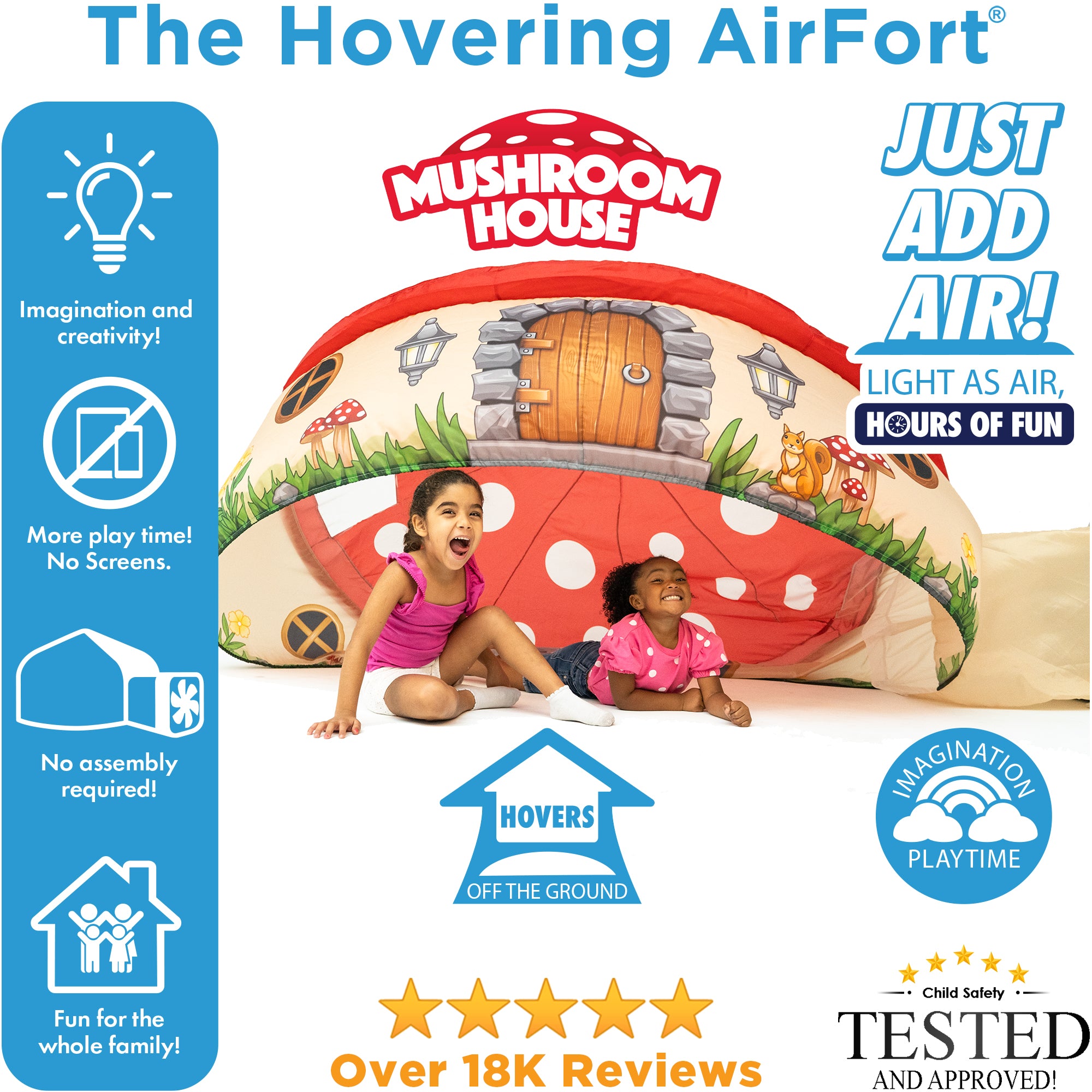 The Original AirFort - Mushroom House