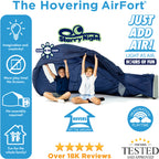 Starry Night AirFort + Glow In The Dark Box Fan Combo