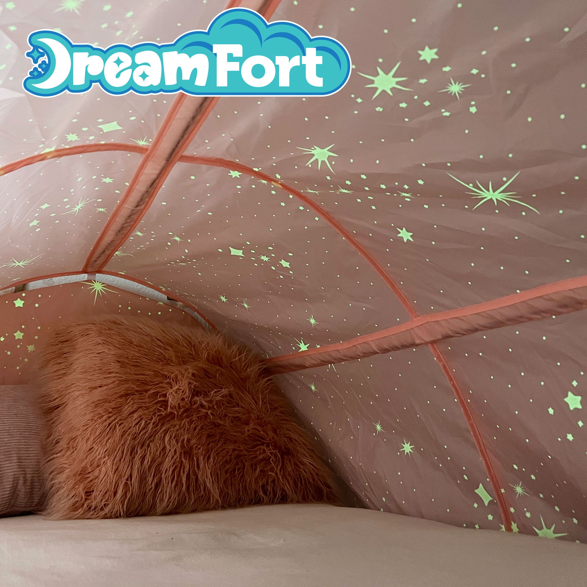 The Original DreamFort - With Glow In The Dark Stars!