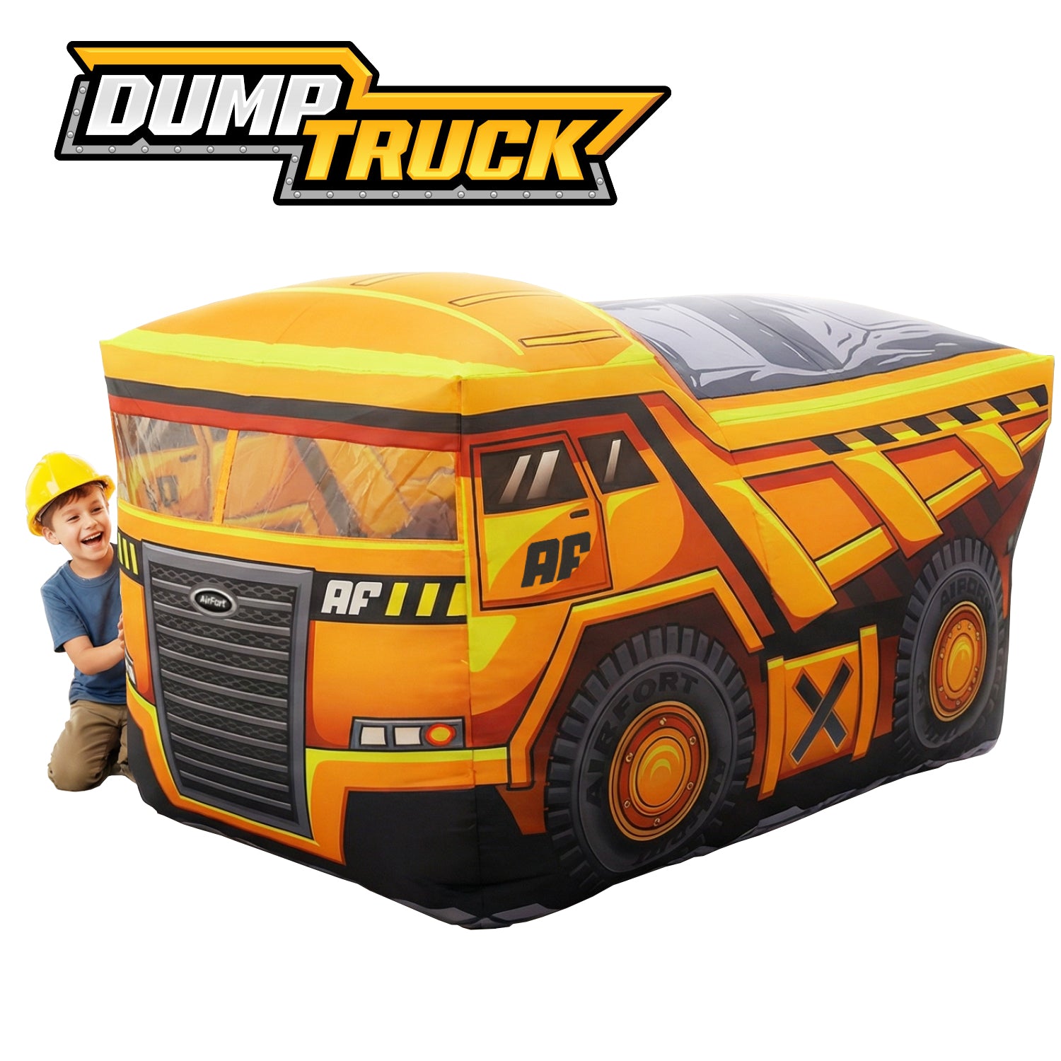 The Original AirFort - Big Yellow Dump Truck