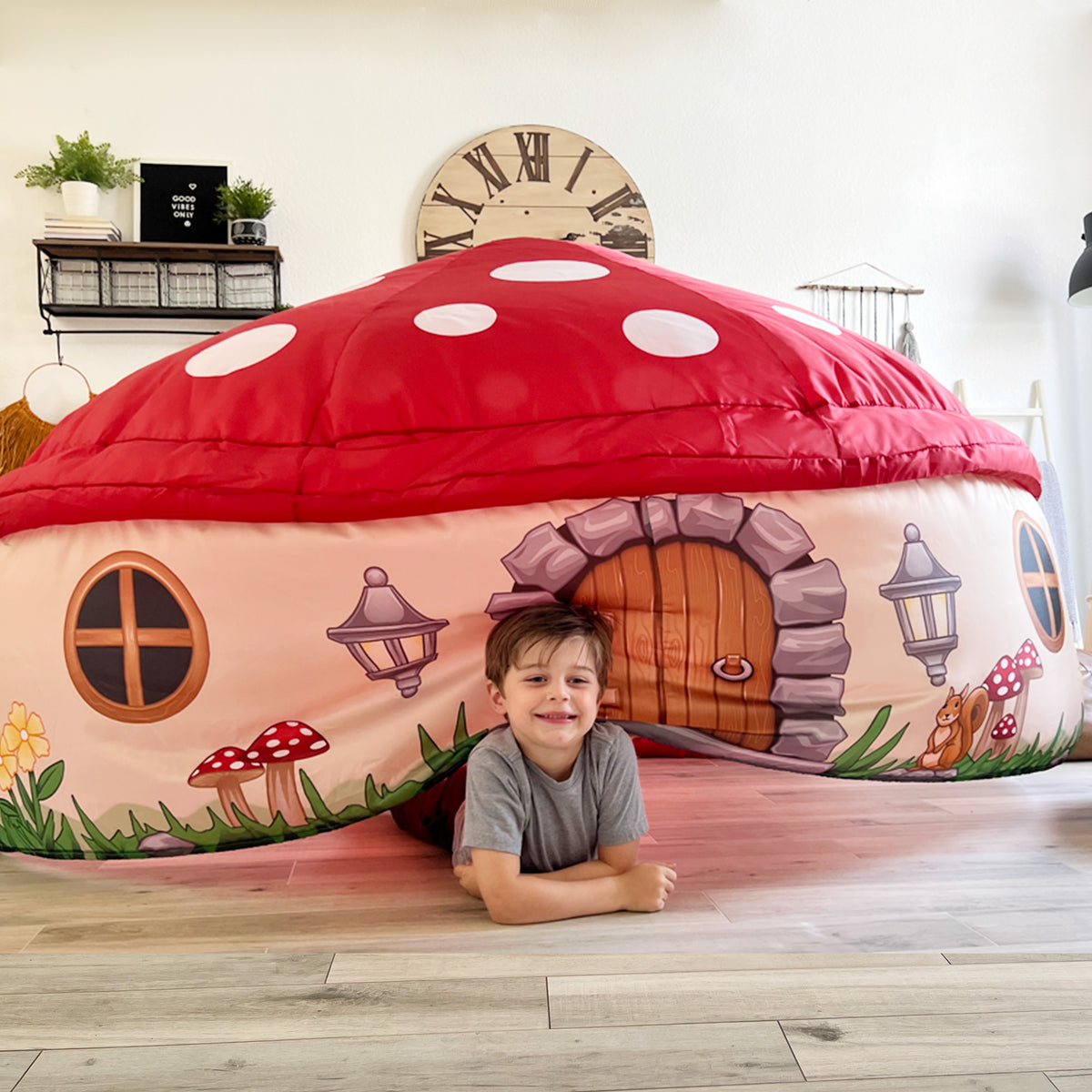 The Original AirFort - Mushroom House