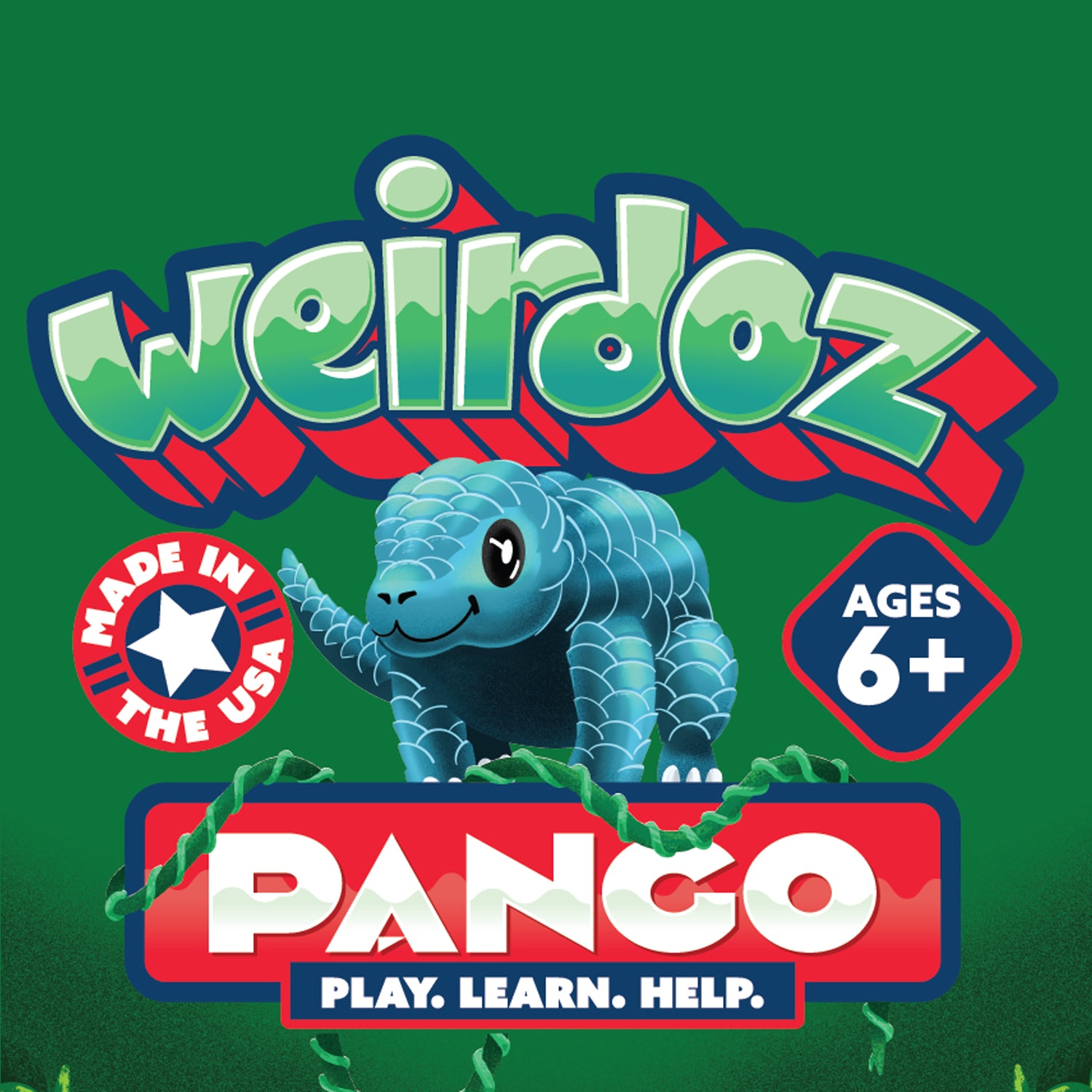 Weirdoz Pangolin - 3D Printed Toy
