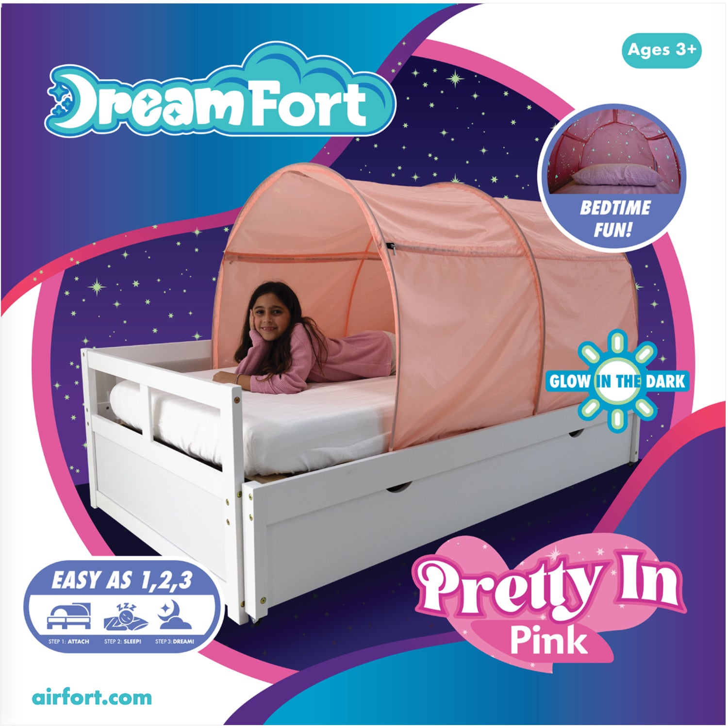 The Original DreamFort - With Glow In The Dark Stars!