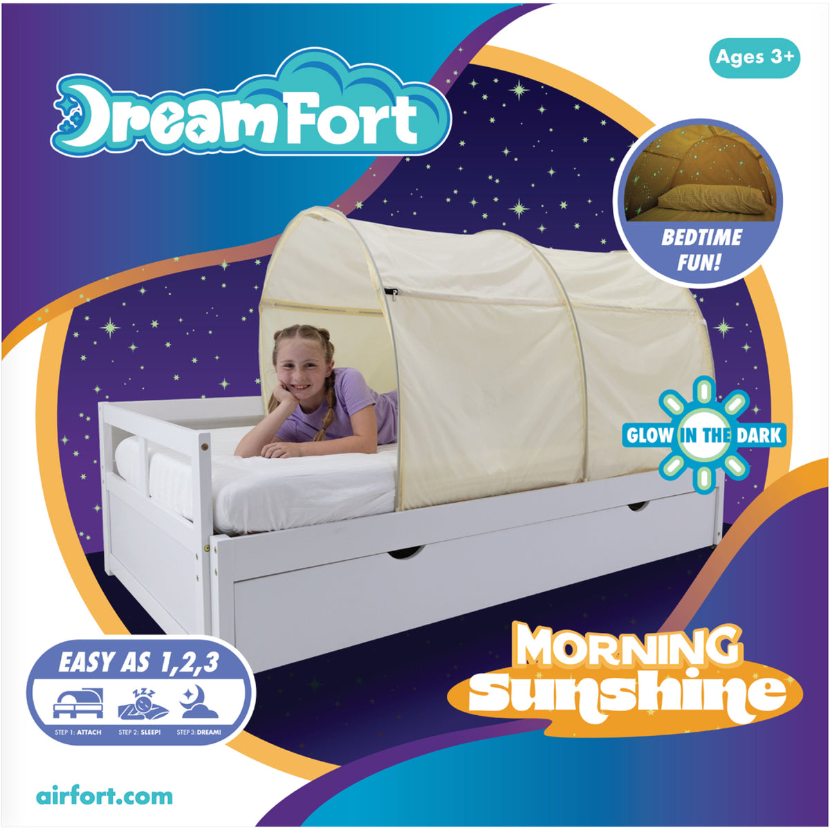 The Original DreamFort - With Glow In The Dark Stars!