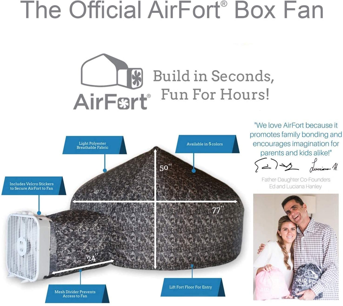 20&quot; Inch  Glow In The Dark Box Fan - Save $20!